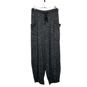 Saturday Sunday Anthropologie Wide Leg Soft Harlem Lounge Pants Gray Oversize XS